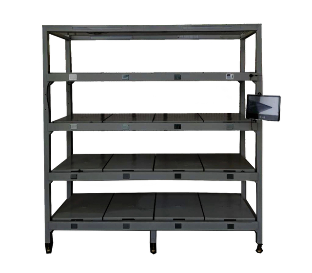Smart weighing shelves